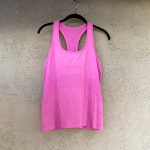 Lululemon Athletica Pink Swiftly Racerback Tank